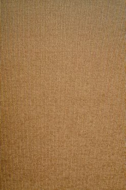 ROM Denver Ribbed Top With Cut Out Side Detail - Camel