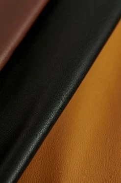 WNG Stassie Faux Leather Belted Trench Coat - Black Coats & Jackets