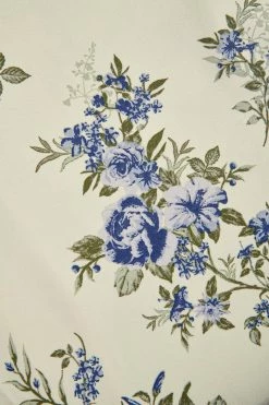 WNT DRESSES Sydney Straight Neck Slip Maxi Dress - Floral Print