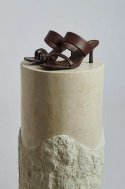 LFS Demi Thick Strap Mule - Chocolate