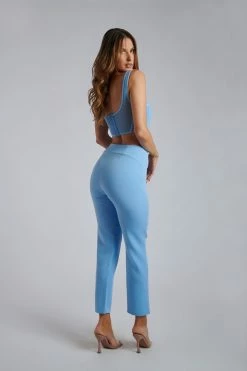 WNT All Tops Delaney Corset Bustier - Heritage Blue