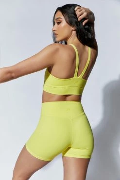 MGH Carly Bike Shorts - Yellow Two Piece Sets