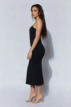 AMC Ariya Hardware Midi Dress - Black DRESSES