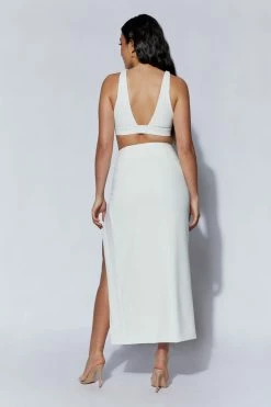 QNG Arla Hardware Bralette - White Two Piece Sets