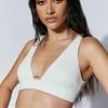 QNG Arla Hardware Bralette - White Two Piece Sets