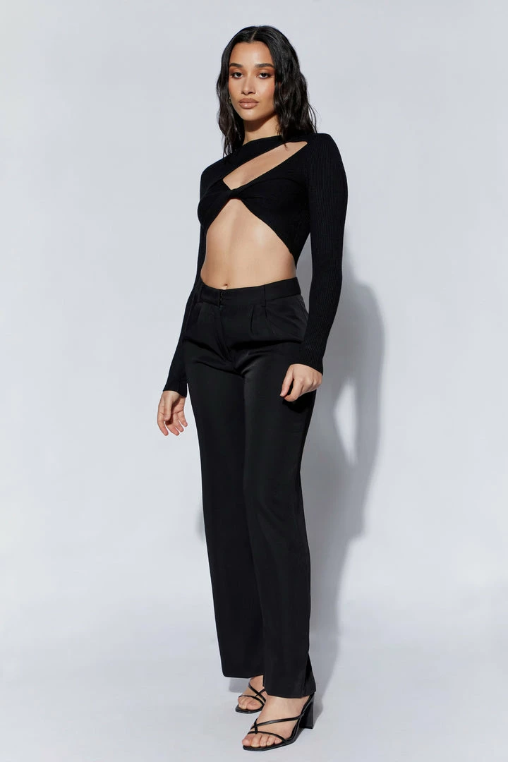 EMS Cameron Knit Crop Top - Black All Tops 5 EMS Cameron Knit Crop Top - Black All Tops