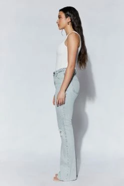 EMS All Tops Louisa Recycled Sleeveless Knit Bodysuit - White