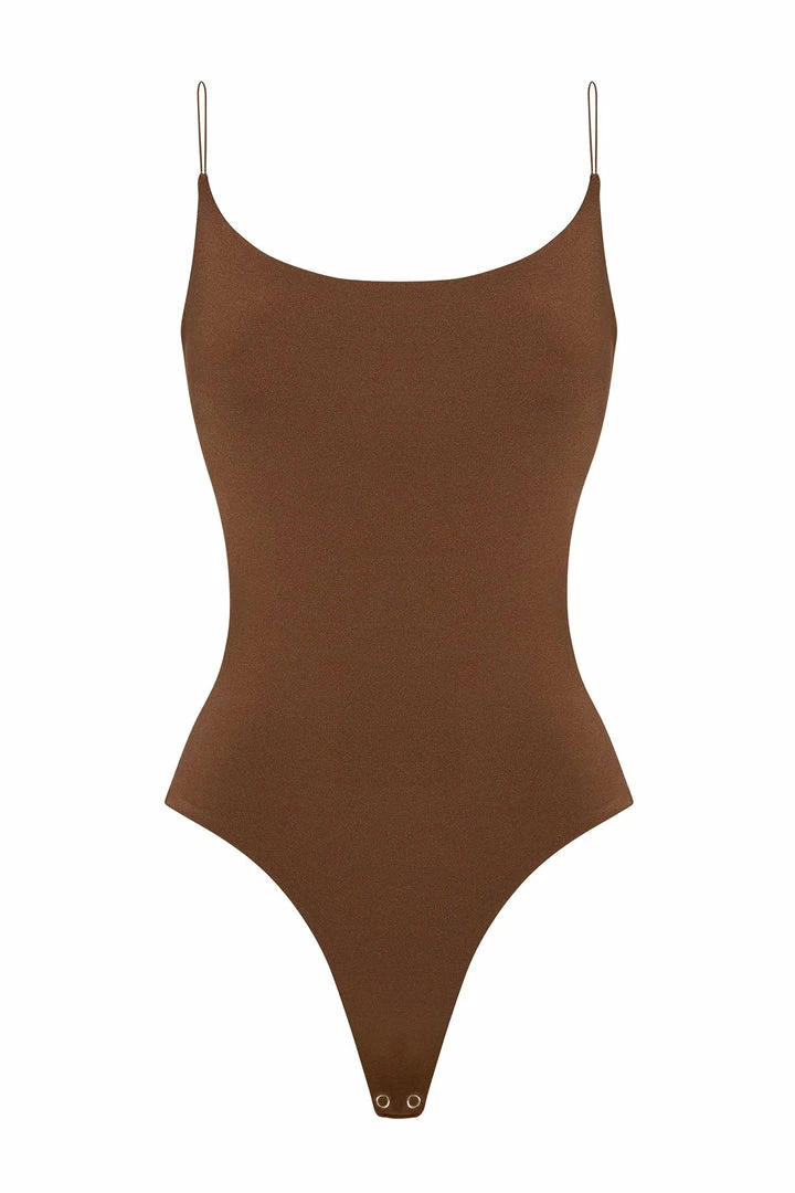 ROM All Bottoms Kandice Split Hem Cigarette Pants - Chocolate 23 ROM All Bottoms Kandice Split Hem Cigarette Pants - Chocolate