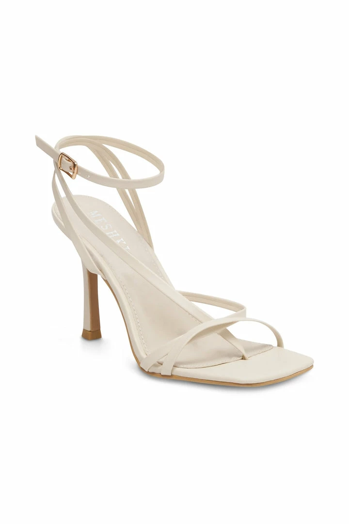 LFS All Accessories Brandy Ankle Strap Heels - Ivory 4 LFS All Accessories Brandy Ankle Strap Heels - Ivory