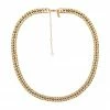 ZNY Chia 14K Gold Plated Cuban Chain Chunky Necklace - Gold All Accessories