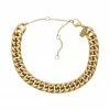 ZNY Laura 14K Gold Plated Cuban Chain Chunky Bracelet/Anklet - Gold All Accessories