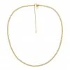ZNY Chi 14K Gold Plated Small Chain Necklace - Gold All Accessories