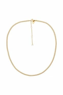 ZNY Chi 14K Gold Plated Small Chain Necklace - Gold All Accessories
