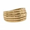 ZNY All Accessories Minnie 14K Gold Plated Chunky Gold Plated Ring - Gold