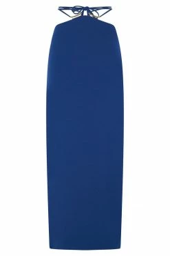 AMC All Bottoms Erika Maxi Skirt With Hardware - Navy 13 AMC All Bottoms Erika Maxi Skirt With Hardware - Navy