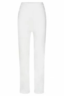 WXI Two Piece Sets Eleanor Ruched Cut Out Pants - White 15 WXI Two Piece Sets Eleanor Ruched Cut Out Pants - White