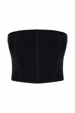 WNT Allie Mesh Corset - Black All Tops