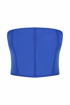 WNT Allie Mesh Corset - Cobalt Blue All Tops
