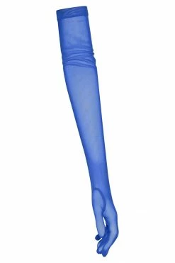 AMC Luna Collection Selena Mesh Gloves - Cobalt Blue