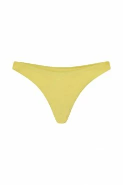 GLD Bambi Cheeky Cut Bikini Bottoms - Canary Yellow
