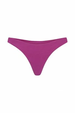 GLD MESHKI SWIM Bambi Cheeky Cut Bikini Bottoms - Violet 13 GLD MESHKI SWIM Bambi Cheeky Cut Bikini Bottoms - Violet