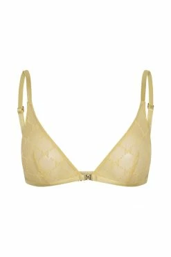 GZH Millie Monogram Bra - Lemon 17 GZH Millie Monogram Bra - Lemon