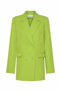 WNT Two Piece Sets Madison Oversized Blazer - Lime Green