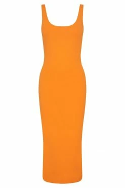 WXI DRESSES India Scoop Neck Maxi Dress - Tangerine 13 WXI DRESSES India Scoop Neck Maxi Dress - Tangerine