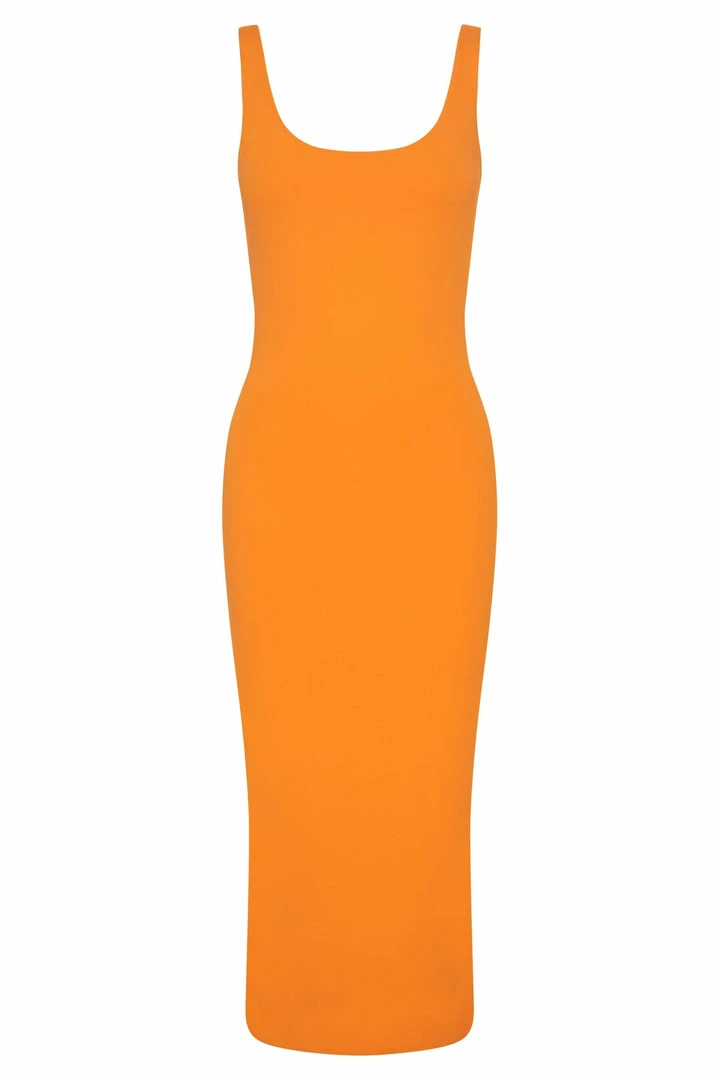 WXI DRESSES India Scoop Neck Maxi Dress - Tangerine 7 WXI DRESSES India Scoop Neck Maxi Dress - Tangerine