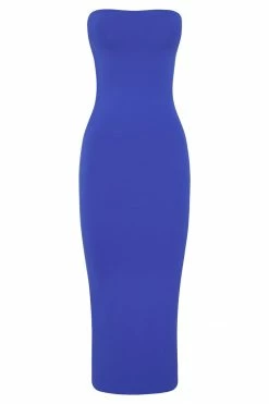 WXI Cassidy Strapless Midi Dress - Cobalt Blue DRESSES 17 WXI Cassidy Strapless Midi Dress - Cobalt Blue DRESSES