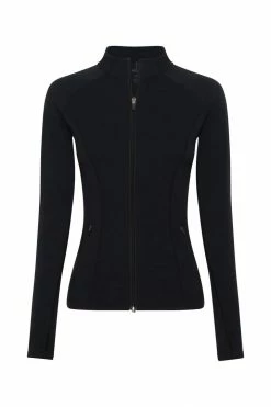 MGH Luna Zip Up Jacket - Black Coats & Jackets