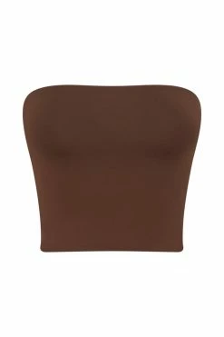 WXI Dakota Tube Top - Chocolate All Tops