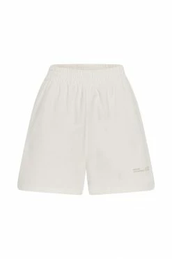 QNG Sweaters & Hoodies Simone Loopback Jogger Short - White