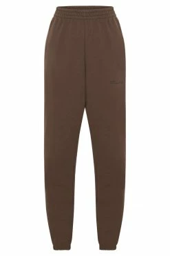 QNG Jesy Loopback Oversized Jogger - Chocolate Sweaters & Hoodies