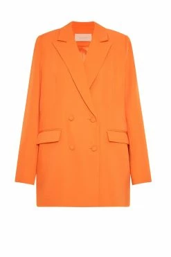 WNT Two Piece Sets Madison Oversized Blazer - Tangerine 25 WNT Two Piece Sets Madison Oversized Blazer - Tangerine