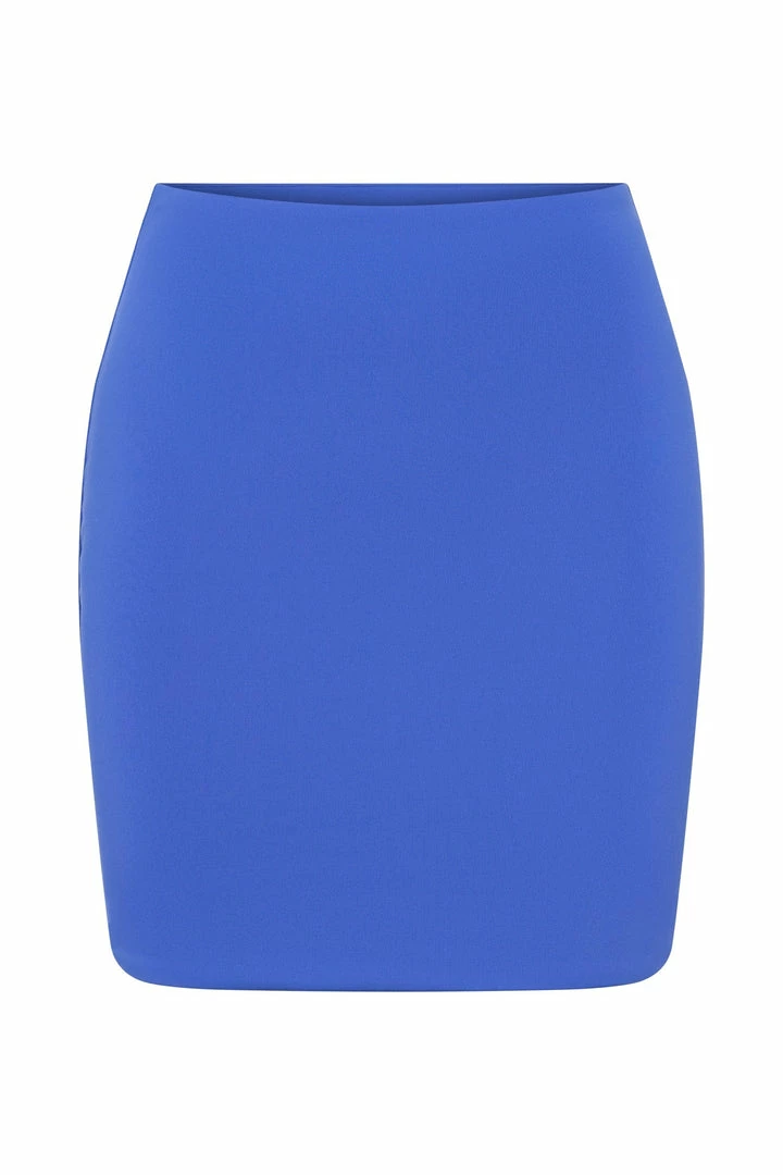 WXI Harlow Mini Skirt - Cobalt Blue All Bottoms 7 WXI Harlow Mini Skirt - Cobalt Blue All Bottoms