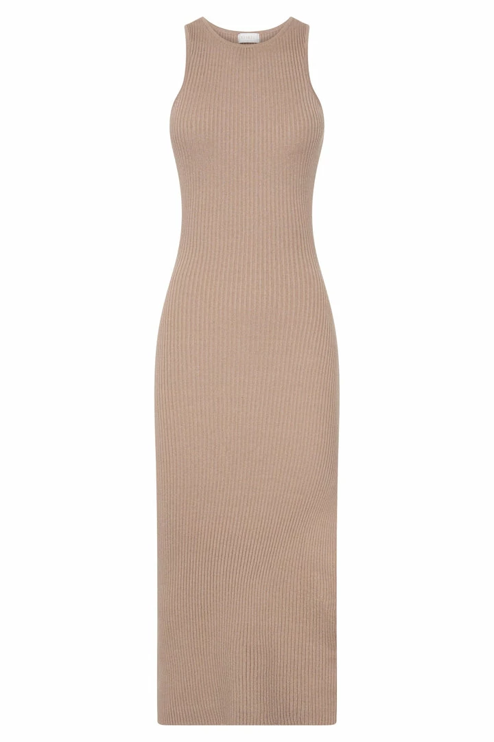 SOP DRESSES Sienna Knit Midi Dress - Taupe 7 SOP DRESSES Sienna Knit Midi Dress - Taupe