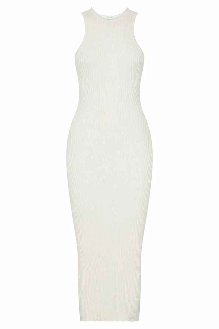 SOP Sienna Knit Maxi Dress - White 9 SOP Sienna Knit Maxi Dress - White