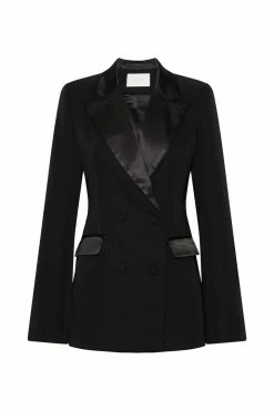 WNT Zara Tailored Blazer With Splits - Black 15 WNT Zara Tailored Blazer With Splits - Black