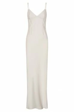 JLW Baily Satin Maxi Dress - Silver 13 JLW Baily Satin Maxi Dress - Silver