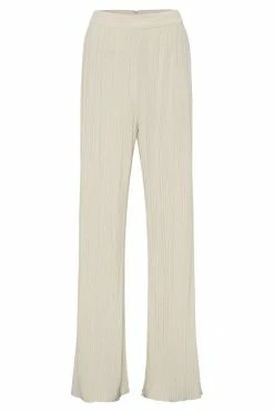 WNT Two Piece Sets Mehru Crinkle Straight Leg Pant - Wheat