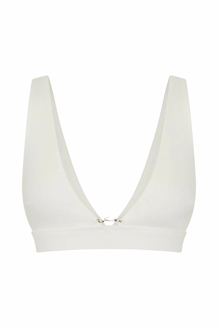 QNG Arla Hardware Bralette - White Two Piece Sets 6 QNG Arla Hardware Bralette - White Two Piece Sets