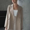 WNT Madison Oversized Blazer - Taupe Coats & Jackets