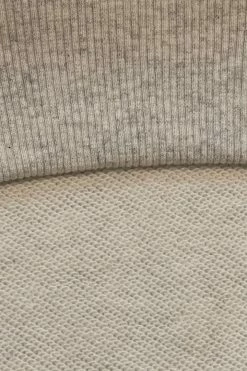 QNG Blake Longline Loopback Crew Neck Jumper - Grey Marle