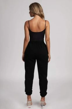 ROM All Bottoms Sylvia Loopback Joggers - Black 18 ROM All Bottoms Sylvia Loopback Joggers - Black