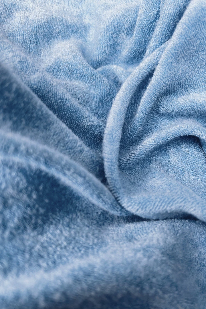 WNG Marina Terry Towelling Thin Strap Crop Top - Blue 9 WNG Marina Terry Towelling Thin Strap Crop Top - Blue