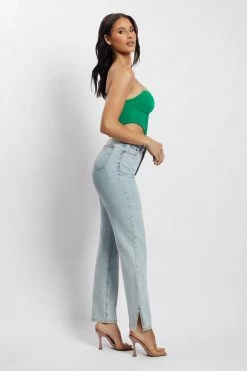 WDN Jada Mesh Corset Bustier - Green