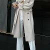 WNT Keily Super Oversized Trench Coat - Bone