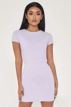 WXI Harlow Mini Skirt - Lilac