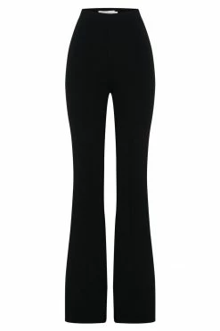 QNG Zendaya Highwaisted Flare Pants - Black 19 QNG Zendaya Highwaisted Flare Pants - Black